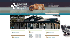 Desktop Screenshot of churchillvets.com